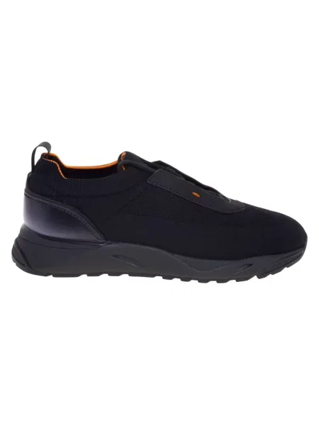 Sneakersy Santoni czarne