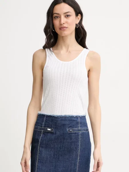 MM by Max Mara top z lyocellom AFFINE bela