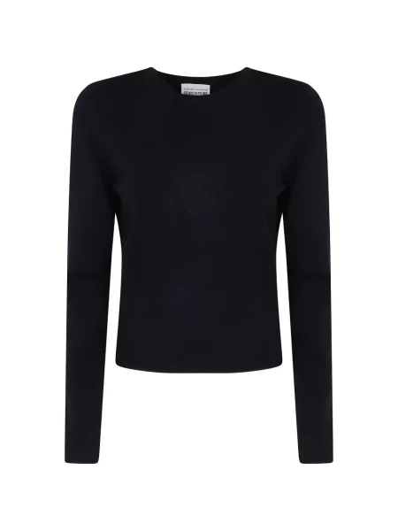 Pulover Semicouture cu legături negru