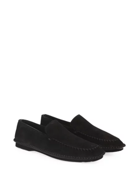 Pantofi loafer Premiata din piele de căprioară negru