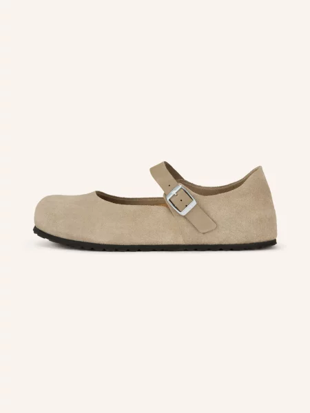 Birkenstock Baleríny Mary Jane Mantova černošedá