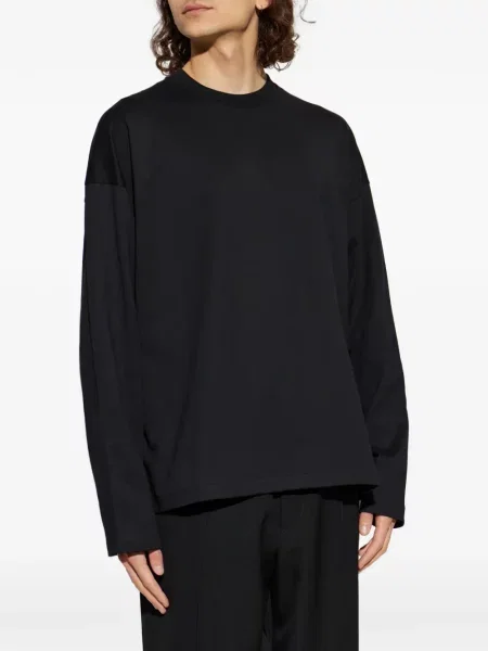 Μακρύς μπλούζα Jil Sander με σχέδιο μαύρο