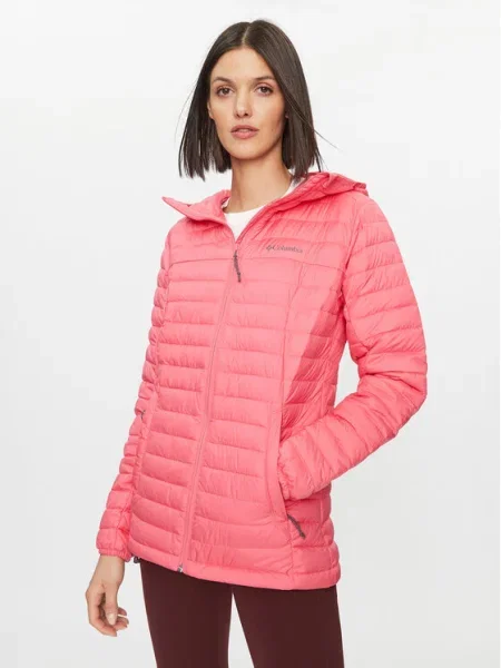 Columbia Geacă din puf Silver Falls™ Hooded Jacket roșu
