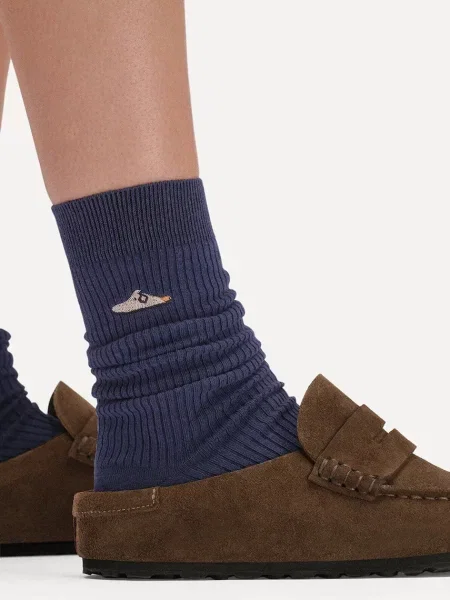 Замшевые мокасины Birkenstock