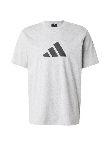 ADIDAS SPORTSWEAR Funkční tričko FI šedý melír černá