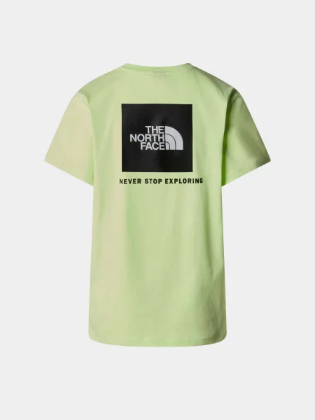 The North Face W S/S Relaxed Redbox Tee Футболка зелений