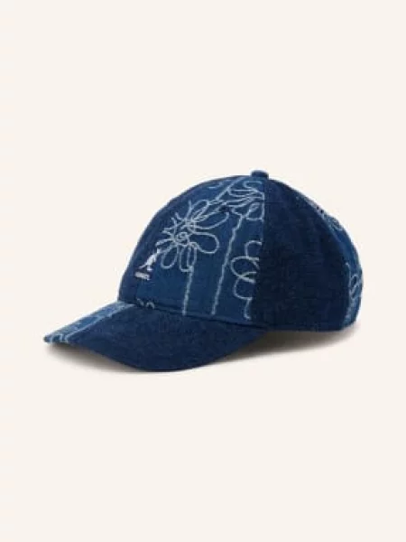 Kangol Czapka Dżinsowa blau biała