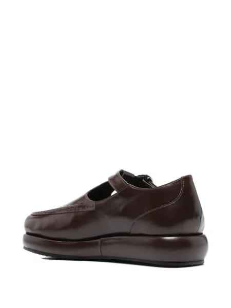 Loafers Nicole Saldaña με αγκράφα καφέ
