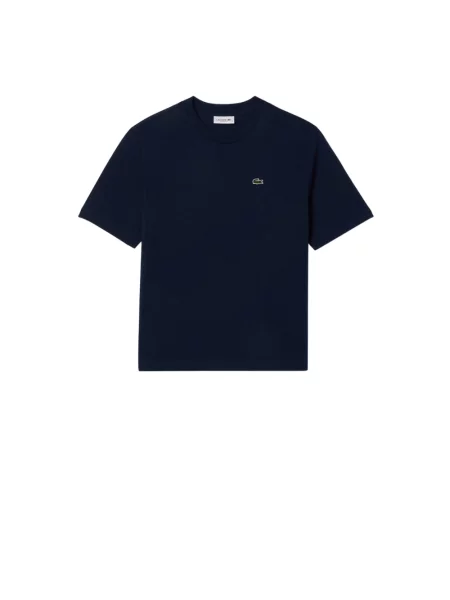 Lacoste T-Shirt Granatowy niebieska