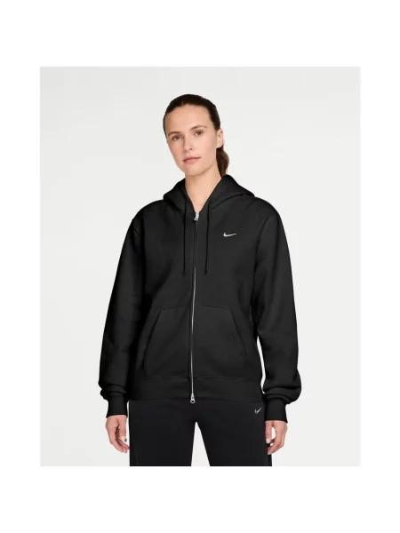 Bluza z kapturem Nike Studio Fleece Medium Weight Full Zip XS czarny