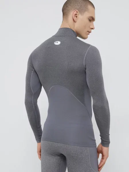 Лонгслів Under Armour гладкий сірий