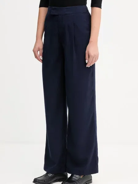 Hlače United Colors of Benetton mornarsko modra