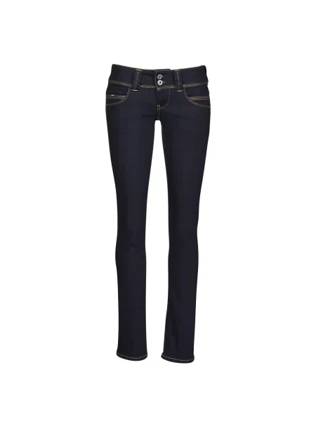 Ravne kavbojke Pepe Jeans modra