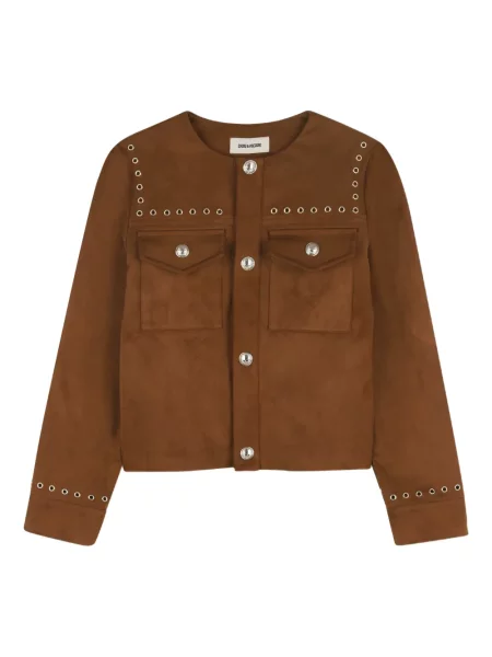 Яке Zadig & Voltaire кафяво