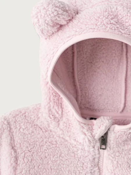 Суичър с качулка The North Face розово