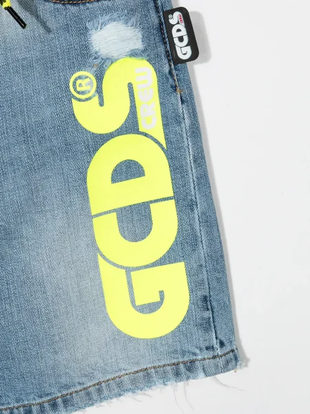 Szorty jeansowe dziecięce Gcds niebieskie