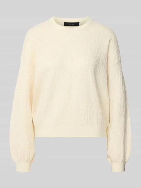 Sweter w kroju regular fit z mieszanki model NANCY' Vero Moda