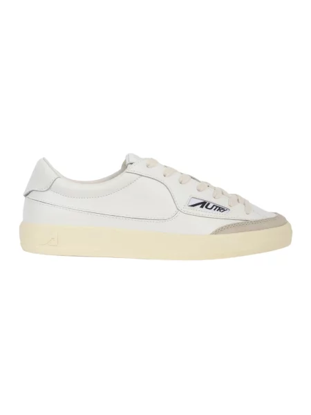 Sneakersy Autry skórzane białe