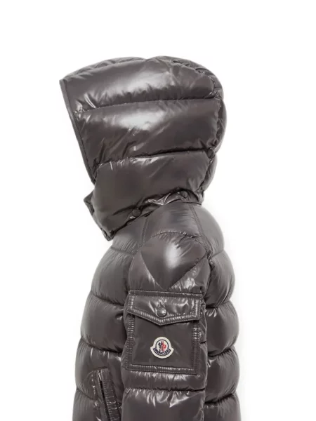 Kurtka puchowa dziecięca Moncler Enfant szara
