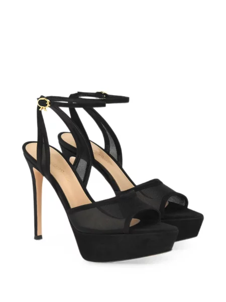 Sandale Gianvito Rossi cu platformă negru