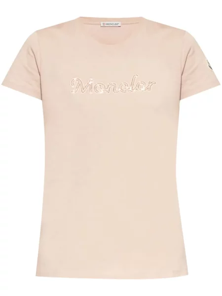 Tricou Moncler roz