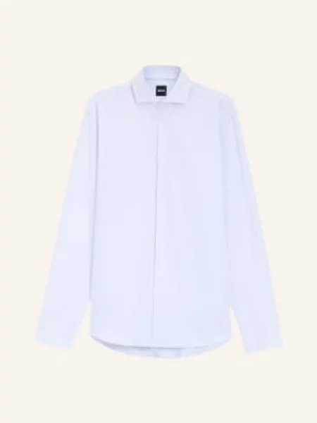 Boss Košile Joe Regular Fit tmavě modrá bílá