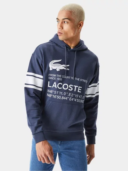 Худі Lacoste темно-синій синє