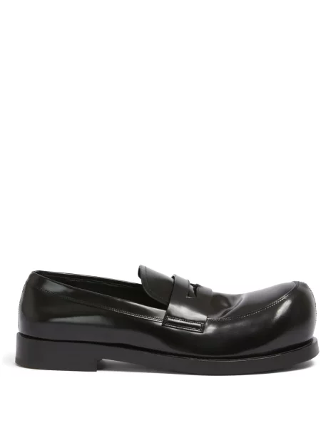 Pantofi loafer Marni negru