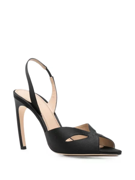 Sandale Victoria Beckham slingback negru