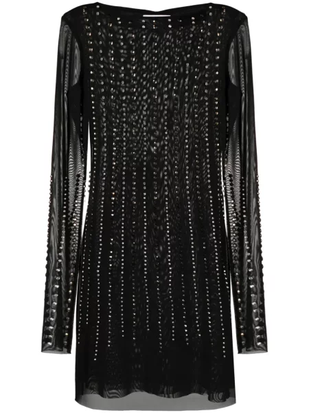 Rochie Patrizia Pepe de cristal negru