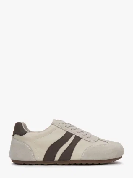 Шкіряні Кеди низькі Estro бежевий