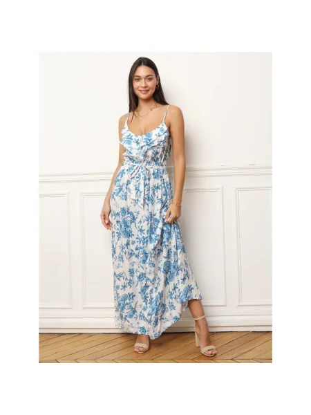 Rochie La Modeuse albastru