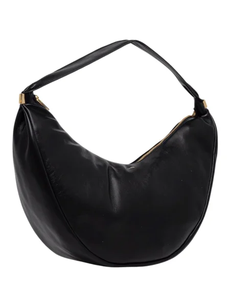 Calvin Klein Geantă Pinched Soft Crescent Lg negru