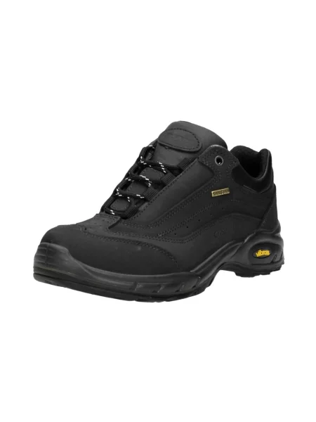 Sneakersy Grisport skórzane czarne