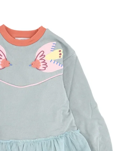 Sukienka dziecięca Stella Mccartney niebieska