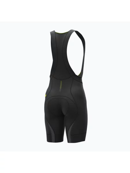 Spodenki rowerowe Alé Green Speed bibshorts czarne