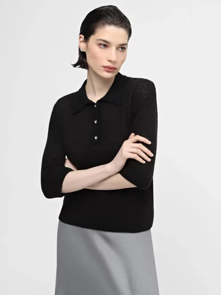 Поло Sewel черное