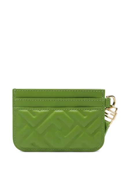 Portofel Fendi fără toc verde