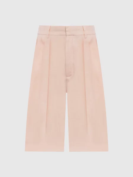 Шорти-бермуди Digby з льону та вовни Loro Piana рожеві