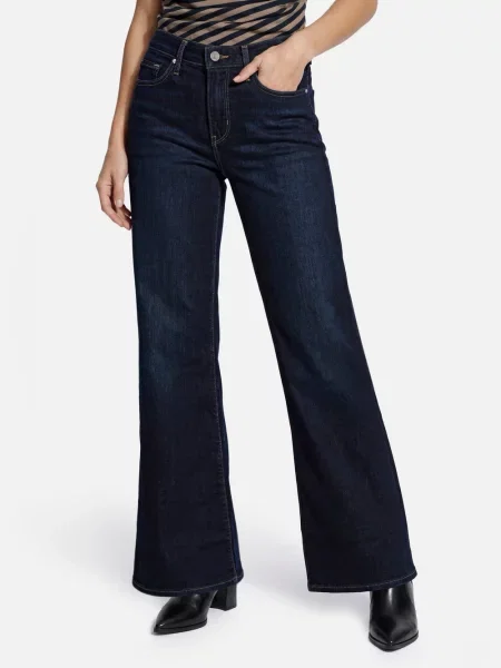 Levi's Dżinsy Shaping Wide Leg Kobiety niebieski