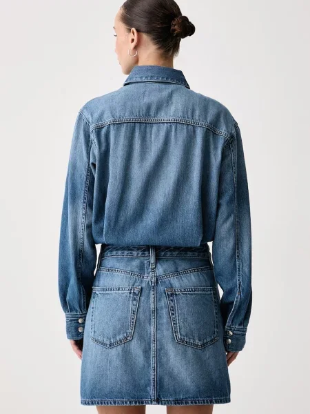 Calvin Klein Jeans Sukienka jeansowa niebieski