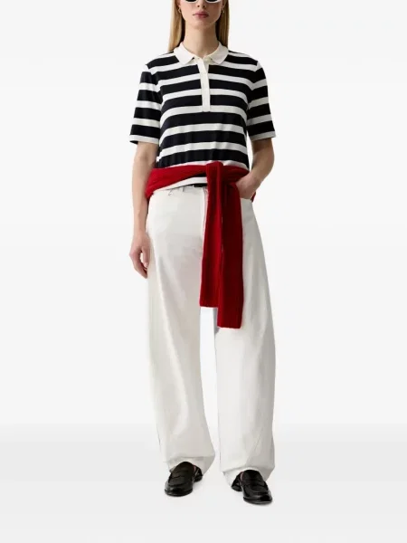 Scurt tricou polo Gant albastru