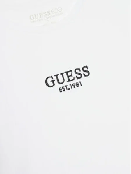 GUESS Póló fekete fehér