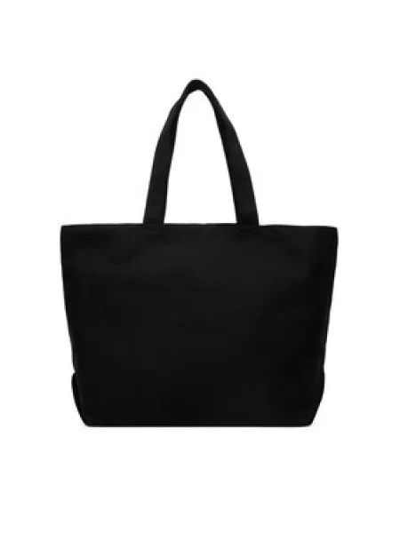 Karl Lagerfeld Nakupovalna torba IKON CIRCLE / srebrna / bela črna