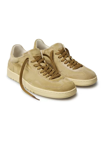 Sneakersy Barracuda zamszowe żółte