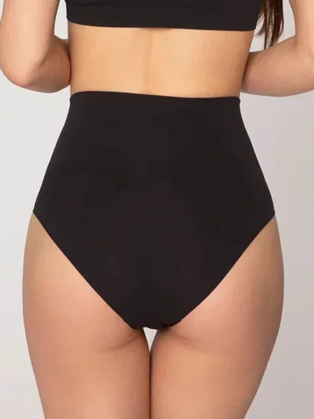 Женские трусы слип с высокой посадкой FIGI_GATTA_PANTY_CORRECT_SENSUAL_SKIN чорні