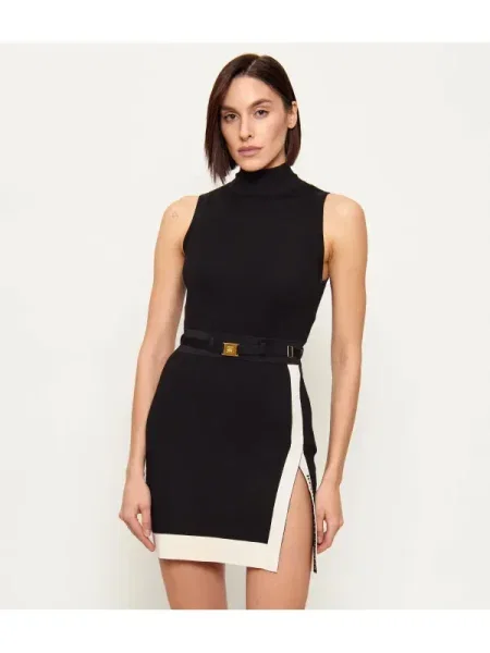 Elisabetta Franchi Rochie tricotată negru
