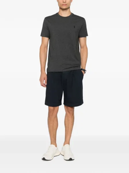 Polo Polo Ralph Lauren με αυτόγραφο γκρι