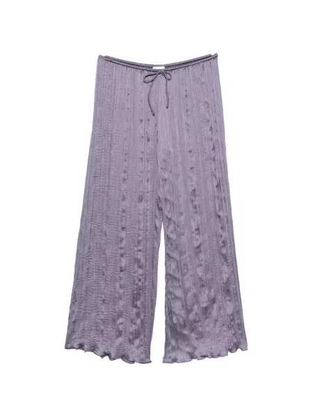 Pantaloni Posse cu cordon violet