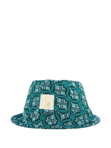 Pălărie Paula din jacard verde